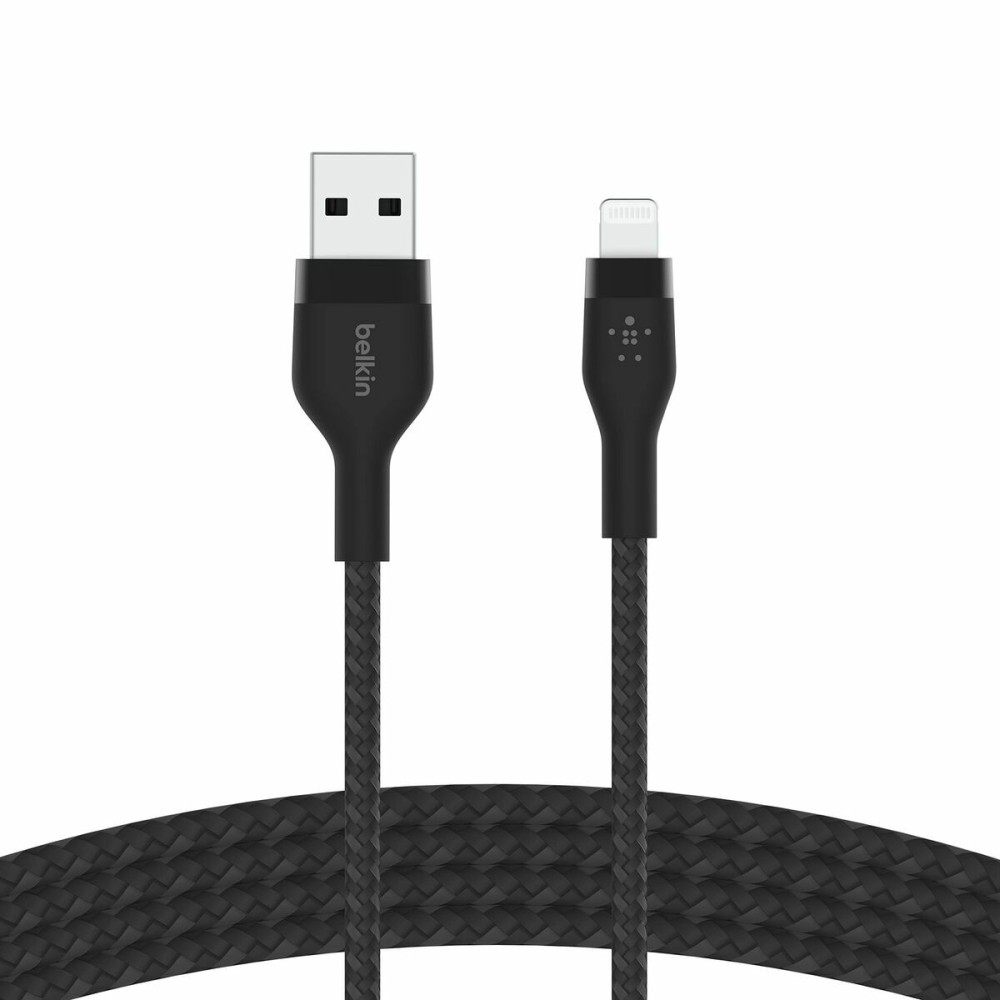 USB to Lightning Cable Belkin CAA010BT1MBK Black 1 m