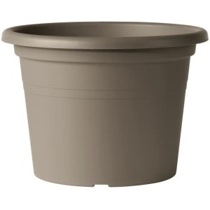 Pot Deroma 60 cm Taupe Injecté Ronde Ø 60 cm