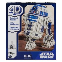 Konstruktionsspiel Star Wars R2-D2 201 Stücke 19 x 18,6 x 28 cm Weiß Bunt