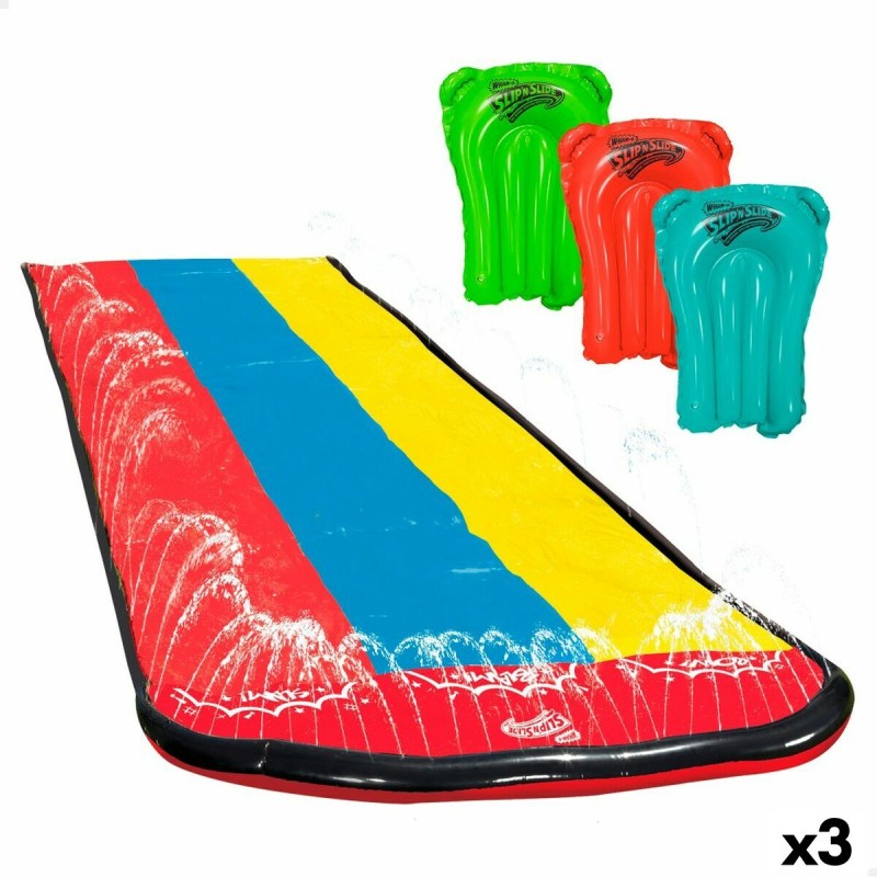 Toboggan d'eau 200 x 12 x 480 cm Multicouleur