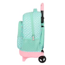 Cartable à roulettes Glow Lab Pepa Vert 33 X 45 X 22 cm