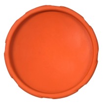 Frisbee Trixie   Blau Orange Gummi Kautschuk