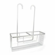 Duschaufhänger Confortime Alluma Aluminium Silberfarben 35,7 x 12,7 x 44,5 cm (6 Stück)