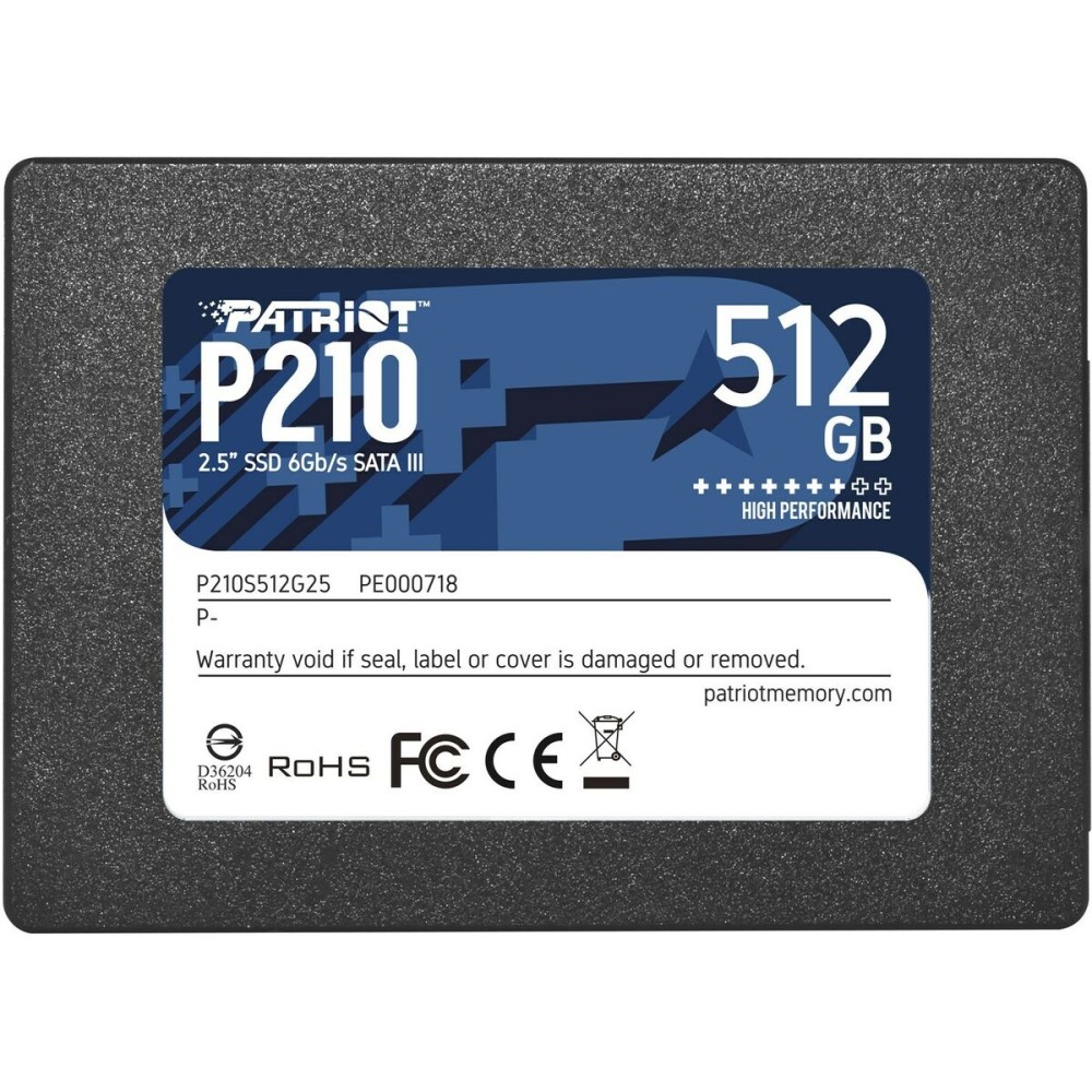 Disque dur Patriot Memory P210 512 GB SSD