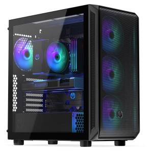 Boîtier ATX semi-tour Endorfy Arx 700 ARGB Noir