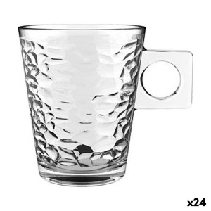 Ensemble de tasses à café Lima abstracto 80 ml (3 Pièces) (24 Unités)