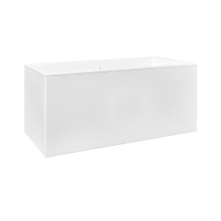 Pot Elho 59 x 30 x 29 cm Blanc Plastique Rectangulaire Moderne