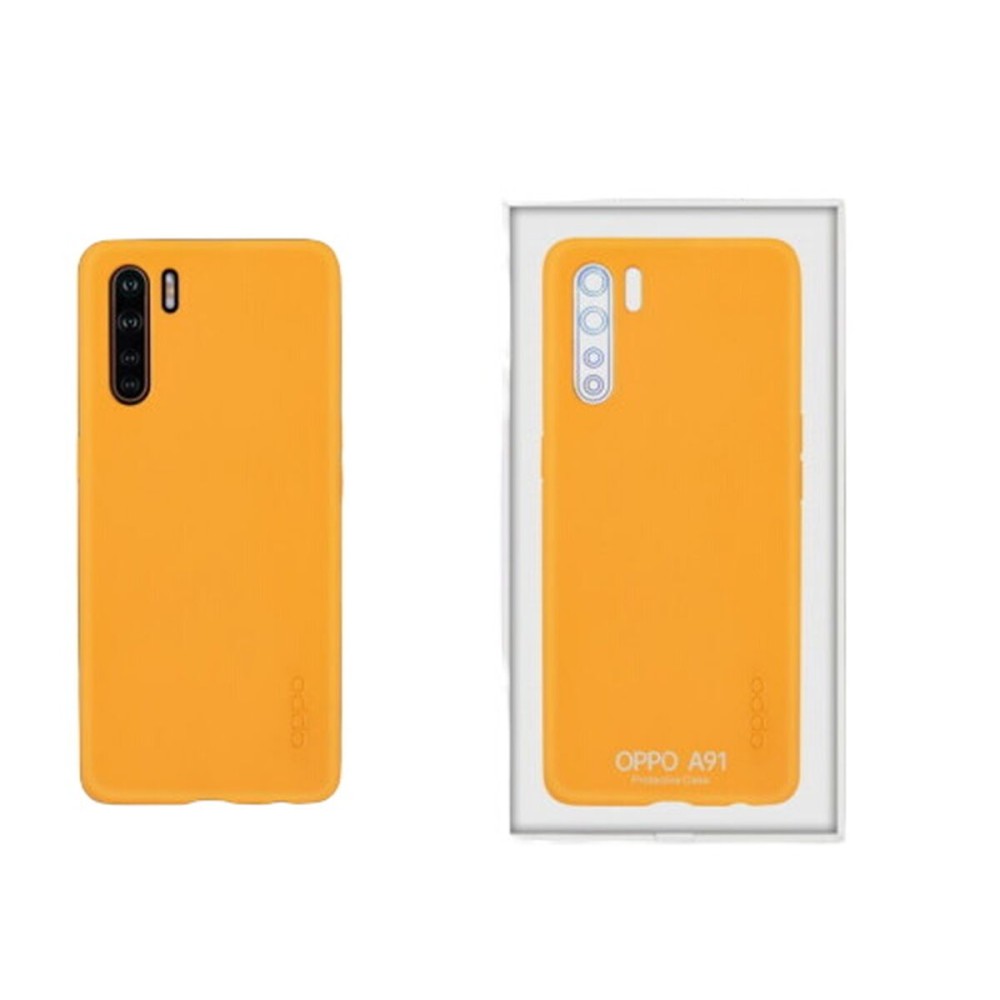 Protection pour téléphone portable Oppo A91 Orange