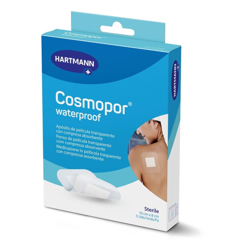 Plasters Hartmann Cosmopor Waterproofs 10 x 8 cm 5 Units