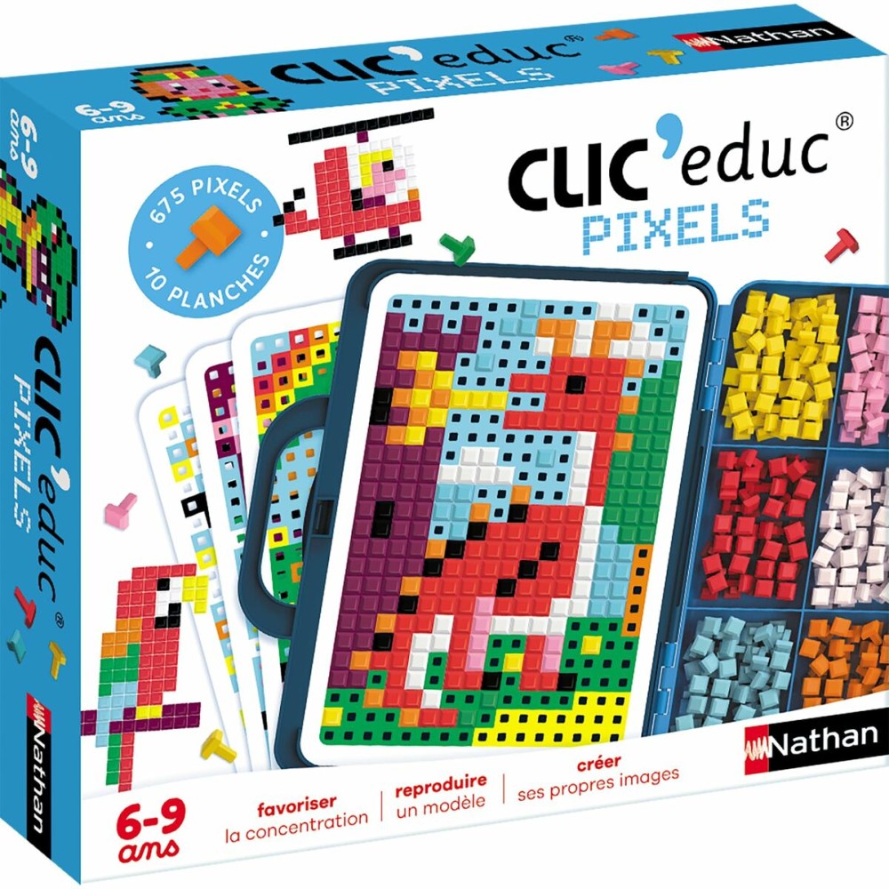 Tischspiel Nathan Clic'educ pixels