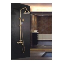 Shower Column Rousseau Stainless steel Polycarbonate