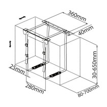 Keyboard Support Techly ICA-CS 60