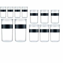 Jar Bodum Black Plastic