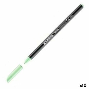 Felt-tip pens Edding 1200 Light Green (10 Units)