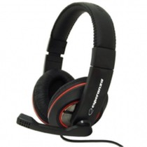 Casque Esperanza EH118 Noir Rouge