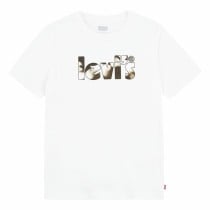 Chemisette Levi's Camo Poster Logo Bright Blanc