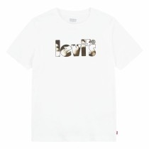 T-Shirt Levi's Camo Poster Logo Bright Weiß