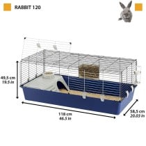 Cage Ferplast Rabbit 120 Metal Plastic 11,8 x 58,5 x 49,5 cm