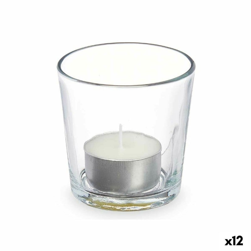 Scented Candle Acorde 1-G-AR Cotton Glass (12 Units)