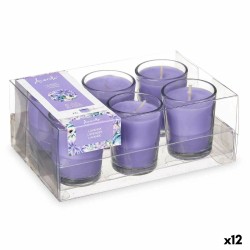 Parfümierte Kerzen-Set Acorde 48-B-AR Lavendel Trinkglas (12 Stück)