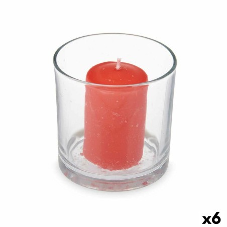 Bougie Parfumée Acorde 2-A-AR Fruits rouges Verre (6 Unités)