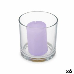 Bougie Parfumée Acorde 2-B-AR Lavande Verre (6 Unités)