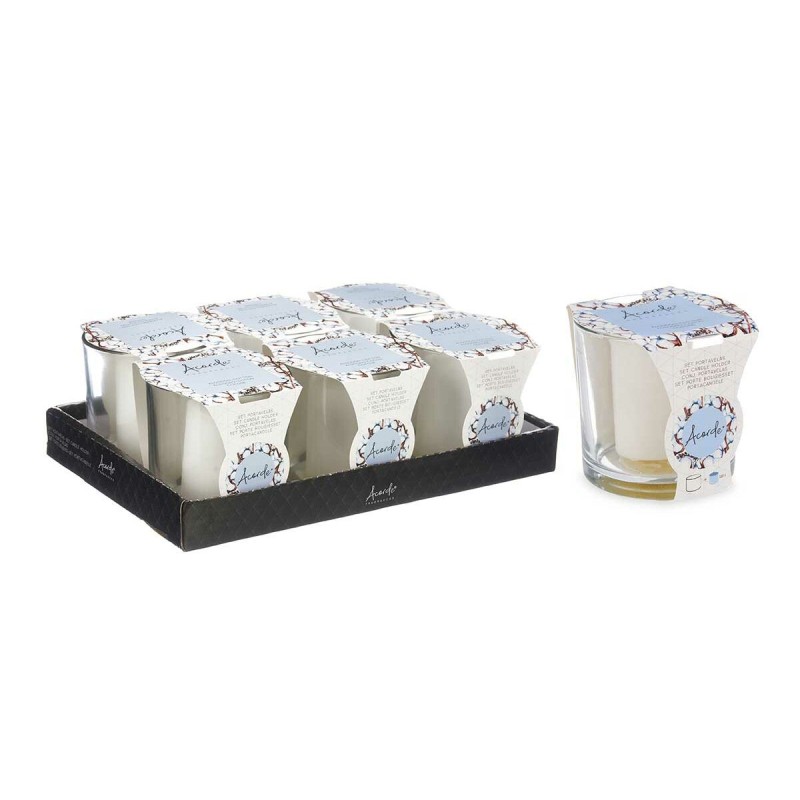 Bougie Parfumée Acorde 2-G-AR Coton Verre (6 Unités)