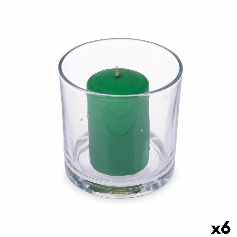 Scented Candle Acorde 2-F-AR Bamboo Glass (6 Units)