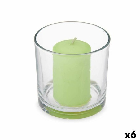 Scented Candle Acorde 2-H-AR Jasmine Glass (6 Units)