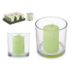 Scented Candle Acorde 2-H-AR Jasmine Glass (6 Units)