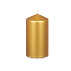 Candle Acorde 92536 Golden 7 x 13 x 7 cm (24 Units)