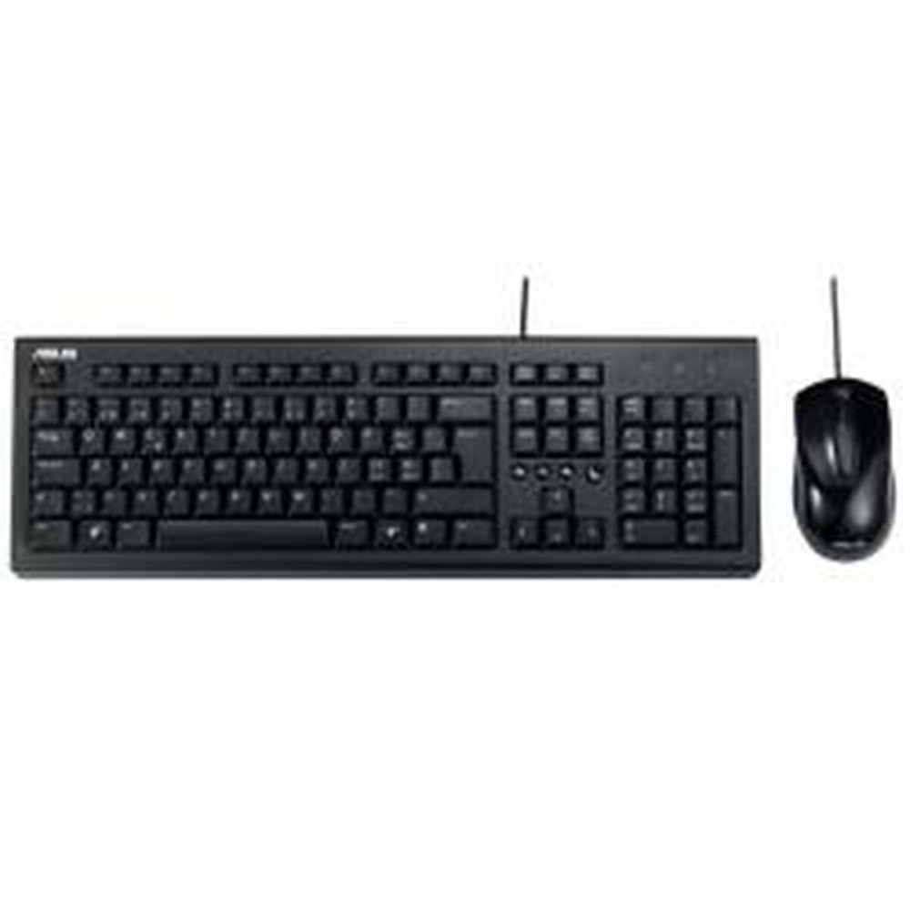 Keyboard and Mouse Asus 90-XB1000KM00040- Black