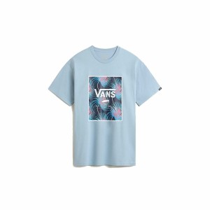 Herren Kurzarm-T-Shirt Vans VN0A5E7YCZI1 Himmelsblau