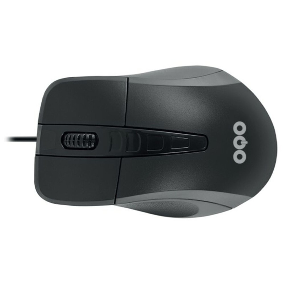 Mouse OQO R001-U Black Multicolour 1000 dpi