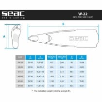 Snorkel Fins Seac W-22 Black