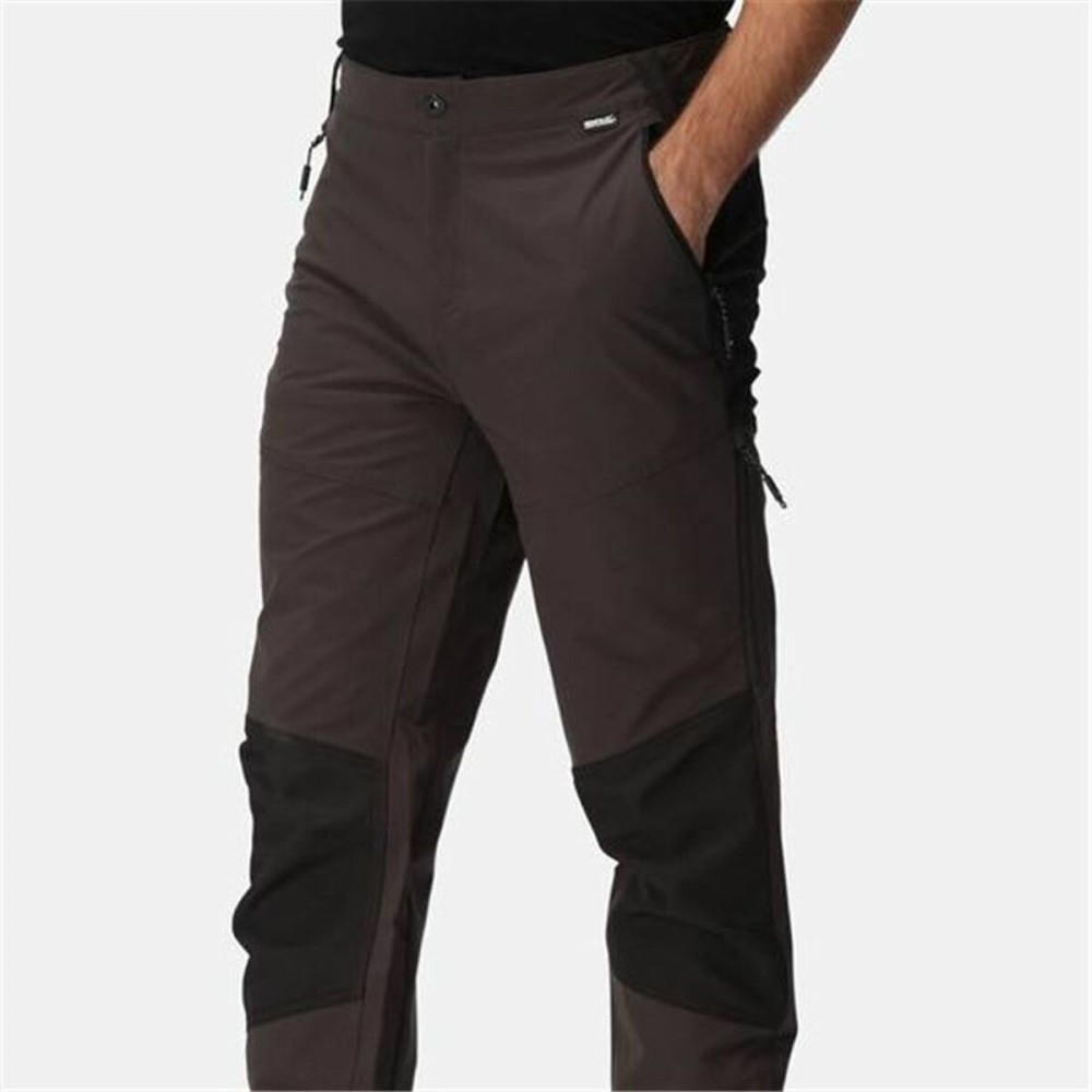 Adult Trousers Regatta Questra V Black Men