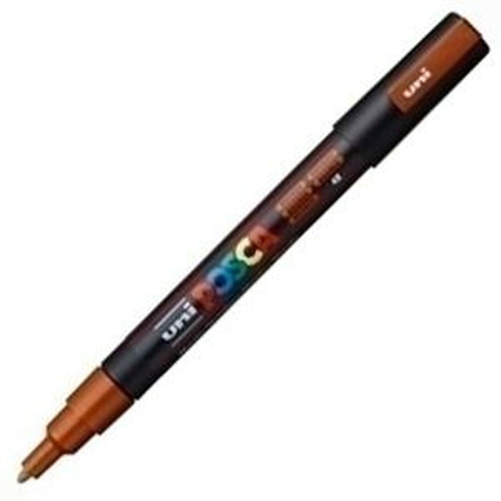 Acrylic paint marker POSCA PC-3M Bronze 0,9-1,3 mm (6 Units)