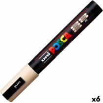 Acryl-Farbstift POSCA PC-5M Beige 1,8-2,5 mm (6 Stück)