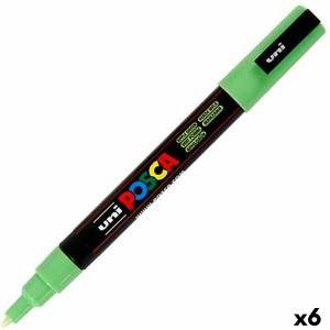 Acryl-Farbstift POSCA PC-3M Hellgrün 0,9-1,3 mm (6 Stück)