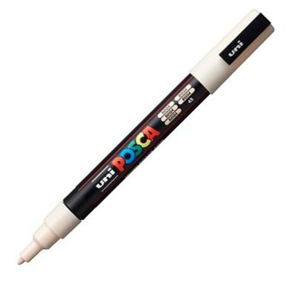 Acrylic paint marker POSCA PC-3M Beige 0,9-1,3 mm (6 Units)