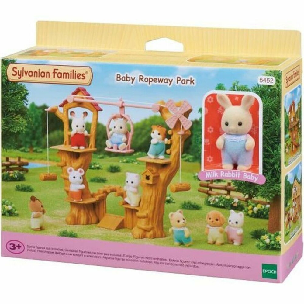 Playset Sylvanian Families The Baby Zip Line 24 Pièces