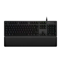 Clavier Bluetooth avec Support pour Tablette Logitech G513 CARBON LIGHTSYNC RGB Mechanical Gaming Keyboard, GX Brown Français AZ