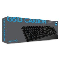 Clavier Bluetooth avec Support pour Tablette Logitech G513 CARBON LIGHTSYNC RGB Mechanical Gaming Keyboard, GX Brown Français AZ