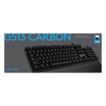 Clavier Bluetooth avec Support pour Tablette Logitech G513 CARBON LIGHTSYNC RGB Mechanical Gaming Keyboard, GX Brown Français AZ