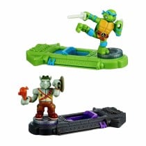 Figurines de combat Teenage Mutant Ninja Turtles Legends of Akedo: Leonardo vs Rocksteady