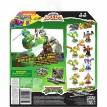 Figurines de combat Teenage Mutant Ninja Turtles Legends of Akedo: Leonardo vs Rocksteady