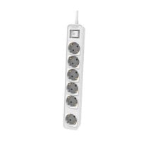 Power Socket - 6 Sockets with Switch Philips CHP2164W/62 (1,5 m)