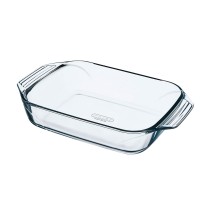 Ofenschüssel Pyrex Irresistible Durchsichtig Glas rechteckig 39 x 24,5 x 6,9 cm (6 Stück)