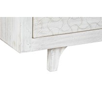 Chest of drawers DKD Home Decor White Multicolour Metal Mango wood Indian Man 30 x 40 cm 112 x 35 x 75 cm