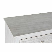 Kommode DKD Home Decor Weiß Bunt Metall Mango-Holz Indianer 30 x 40 cm 112 x 35 x 75 cm